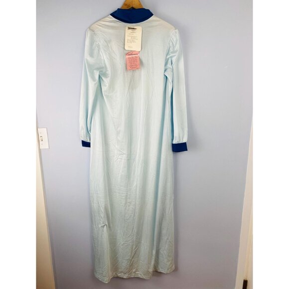 Vintage NWT Shadowline Cuddlemere Nightgown with Contrasting Trim, Size Small - Picture 2 of 10